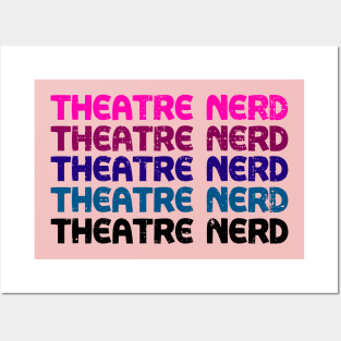 Theatre Nerd Vintage Shirt Posters and Art